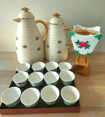 Beautiful coffee set