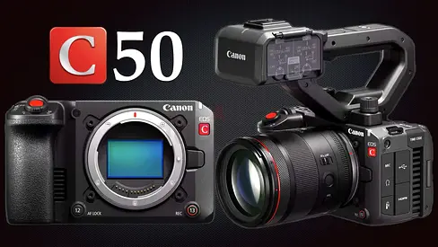 Canon C50 New Camera