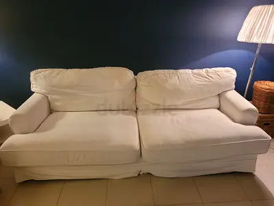 White sofa (removable cover)