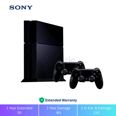 Sony PlayStation 4 - Fat - 500GB - Black