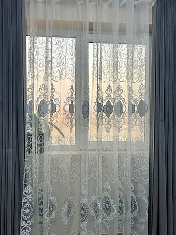 Elegant Sheer Lace Curtains for a Stylish Home