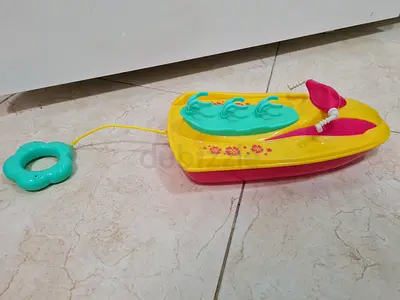 Barbie boat