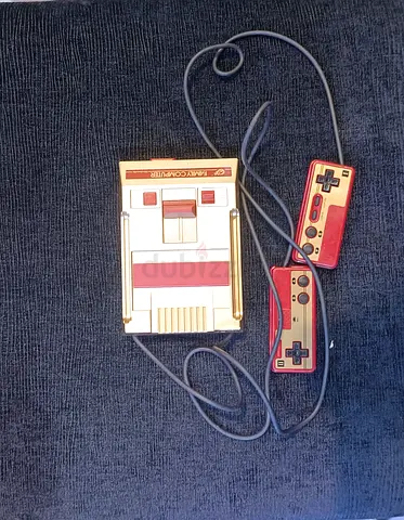 Classic Nintendo Entertainment System (NES) with Controllers