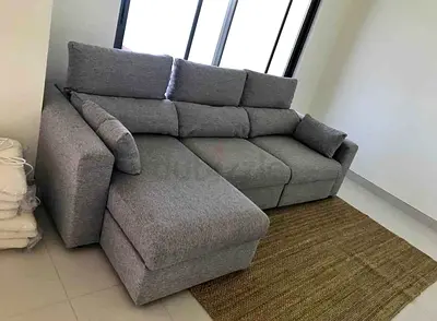 Ikea eskilstuna l shape sofa bed with storage