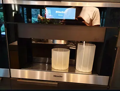 Miele coffee machine black built-in CVA 6800