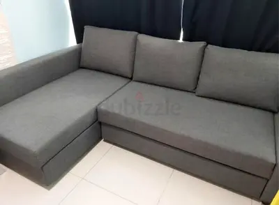 L shape sofa bed with storage