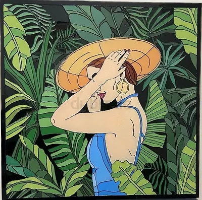 Handmade Glass Painting