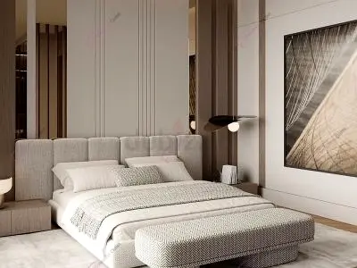Luxuriate comfortable 200*200 super king size bed