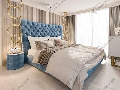 Luxuriate comfortable 200*200 super king size bed