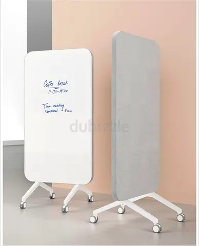 NEW NOTE Mobile Acoustic White Board and Divider
