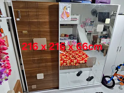 Big Sliding Almirah Wardrobe