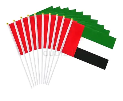 Vibrant Mini UAE National Flags - Perfect for Celebrations!