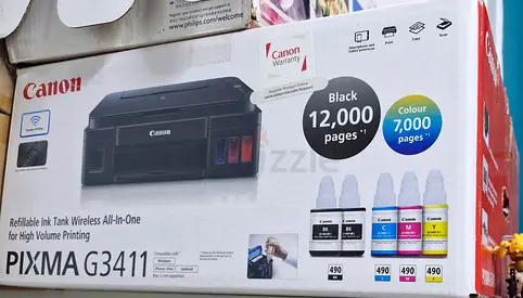 Canon PIXMA G3411 - All-In-One High Volume Printing Solution!