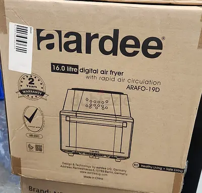AARDEE 16 LITRE DIGITAL AIR FRYER ARAFO-19D