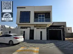 Luxury villa for rent in Al Amrah, Ajman | 5 master bedrooms + majlis + living room + maid's roo