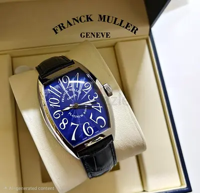 Elegant Franck Muller Platinum Watch