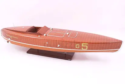 Vintage Model Boat - G5 Collection Piece- KIADE