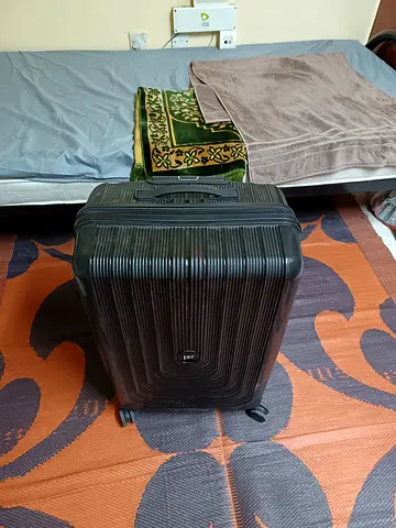 Sturdy Black Rolling Suitcase for Sale