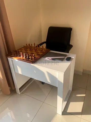 Working Table for Sale - Includes a Free Rotating chair