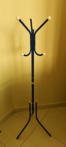 Stylish Blue Coat Rack for Modern Spaces