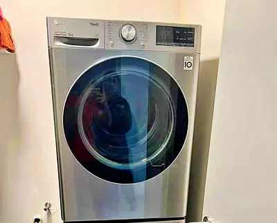 LG ThinQ 9kg Washer  9kg Heat Pump Dryer Set sapret sapret – Latest Version