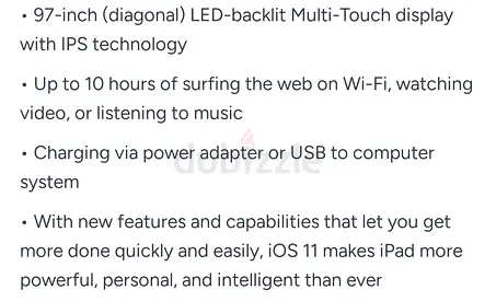 Ipad 5th generation 128gb renewed