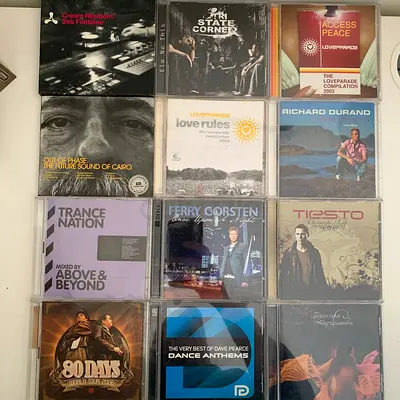 12 trance and techno albums