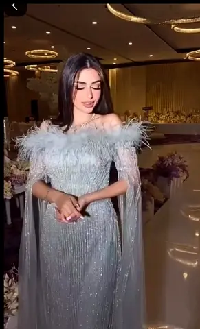 Womens classic celebrational dress