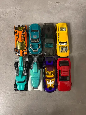 Collection of HotWheels Toy Cars