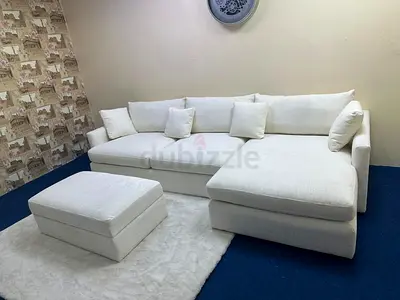 Excellent condition cratebarrel lshape sofa
