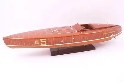 Vintage Model Boat - G5 Collection Piece- KIADE