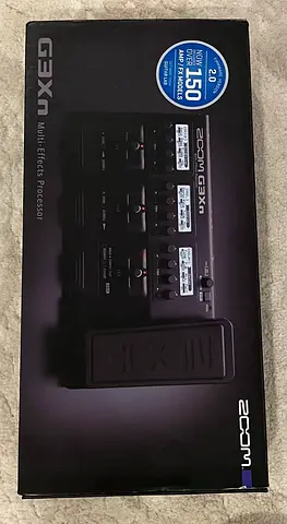 Zoom G3Xn Guitar Effects Pedal + Original Box  Adapter – Excellent Condition