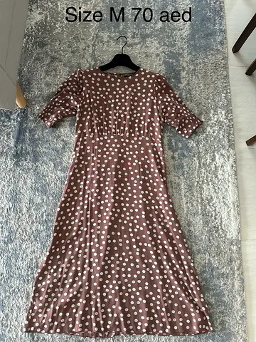 Polka dot dress size UK12