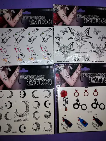 Stylish Assorted Temporary Kids Tattoo for Sale