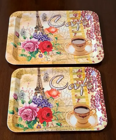 2 Trays Small and Medium Size ٢ صينية قياس صغير ووسط