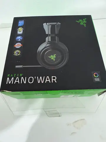 Razor man o war wireless headset RGB lights