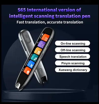 S65 Intelligent Scanning Translation Pen - Your Pocket Linguist!