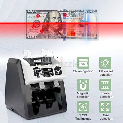 S75 Bill Counter and Sorter Money Counter Machine Mixed Denomination