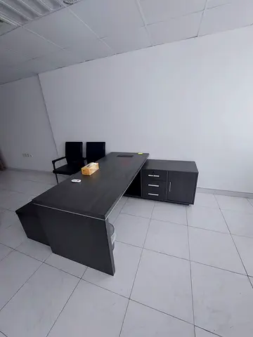 Modern Office Desk and Chairs Set for Sale