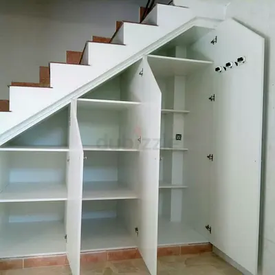 Stylish Under-Stairs Cabinet for Efficient Storage