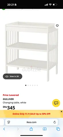 Stylish Gulliver Changing Table for Your Nursery
