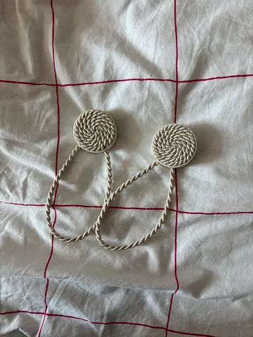Magnetic Rope Handles for Curtains (2 piece)