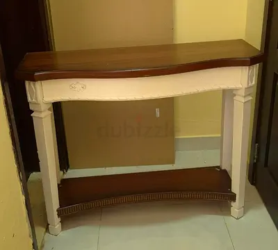 Wooden console table