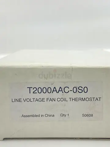 Brand New Line Voltage Fan Coil Thermostat for Efficient Temperature Control