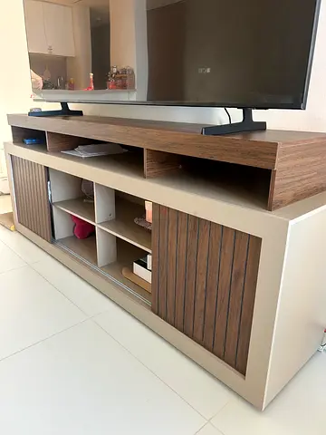Sleek and Modern Entertainment Center for Sale