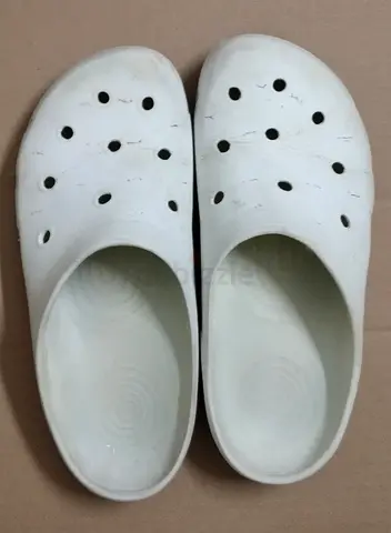 White Crocs