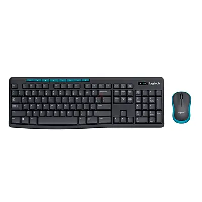 Logitech MK275 Wireless Keyboard and Mouse Combo for Ultimate Comfort