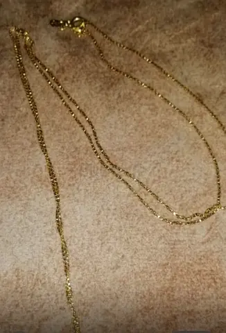 A gold bracelet was lost