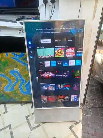 New Model Samsung 43 The Sero QLED 4K HDR Smart TV with Rotating Screen