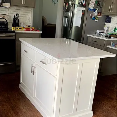 Beautiful Kitchen Island with Ample Storage